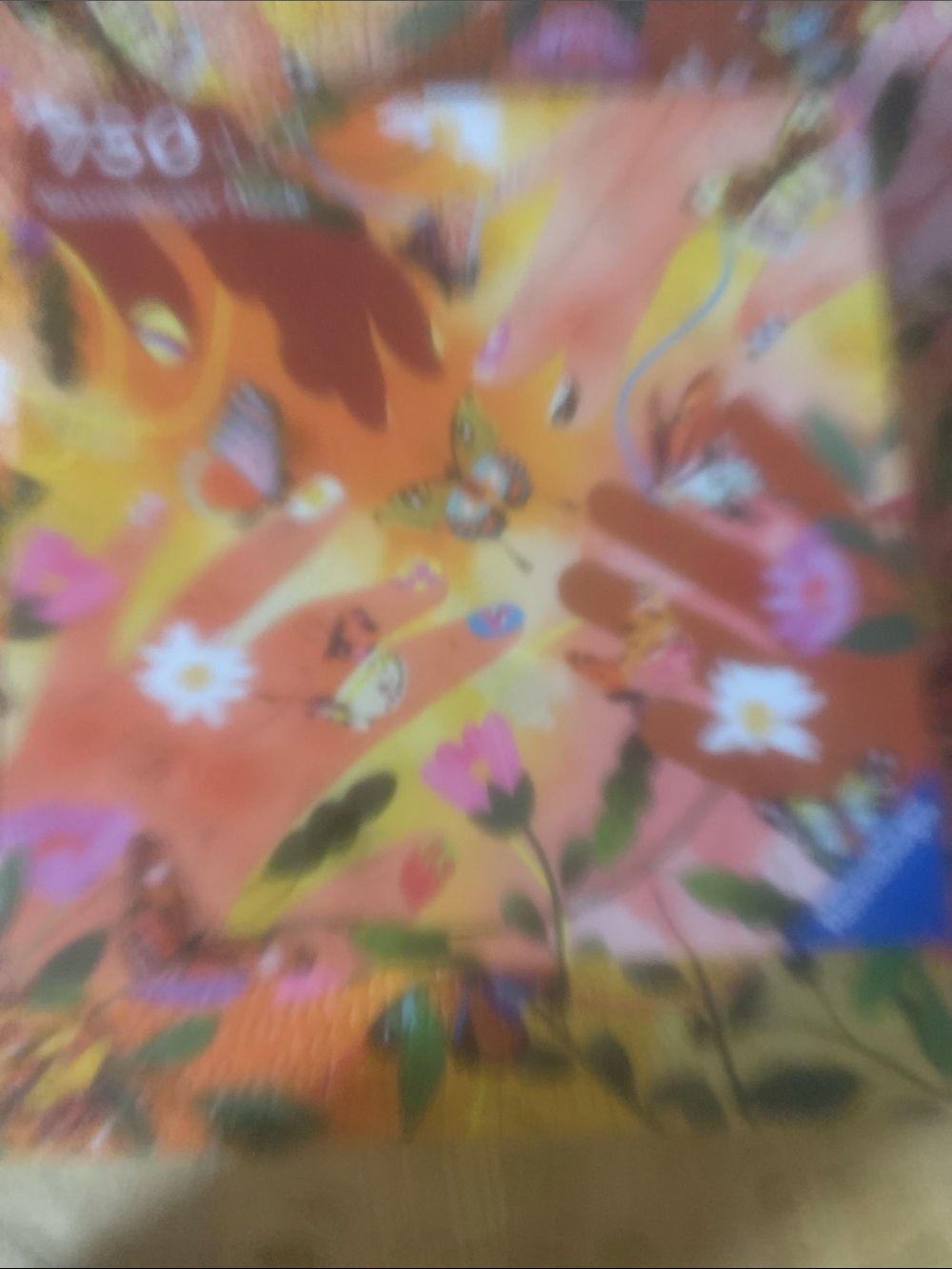 Puzzle by Ravensburger. 750ct. Flower Festival